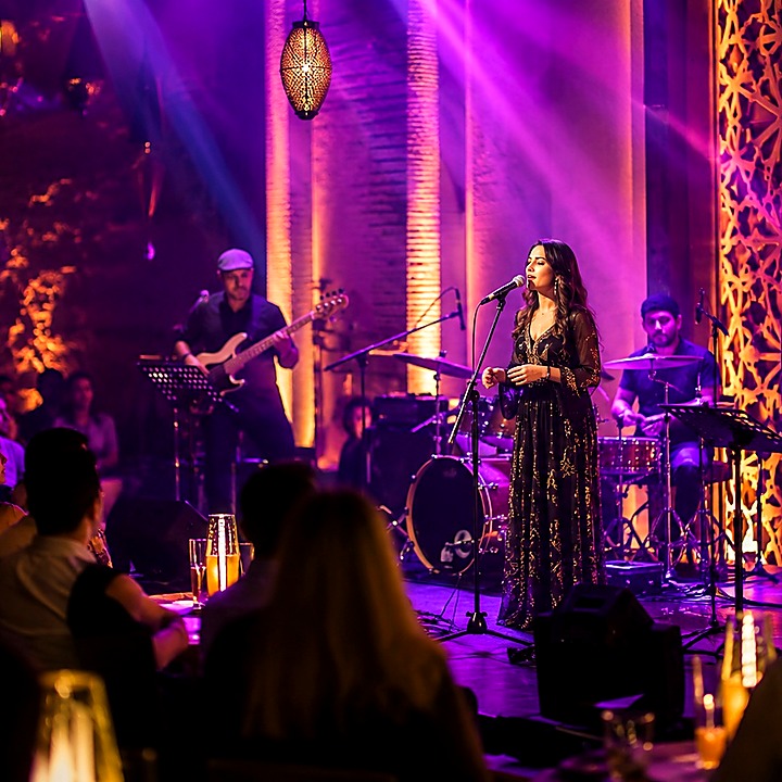 Live music event in Oman