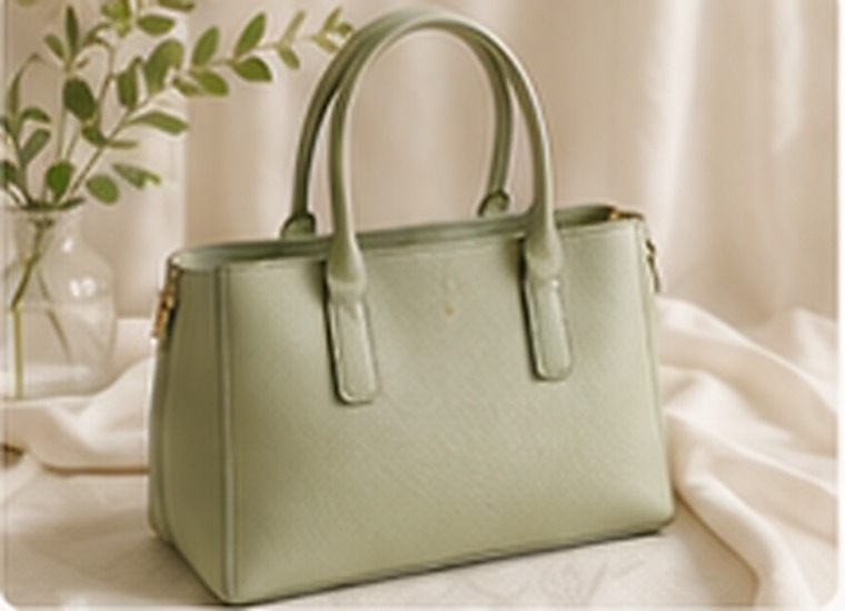 Sage everyday handbag styled for Maya’s Collection